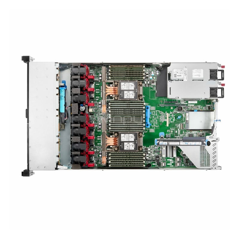 Servidor HPE ProLiant DL360 Gen10 Plus (Xeon Silver 4310, 64GB RAM, 1.9TB SSD, Fuente de 800W x2)