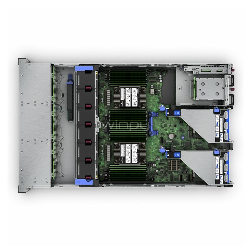 Servidor HPE ProLiant DL380 Gen11 (Xeon Silver 4410Y, 32GB RAM, 8TB HDD, Fuente 1000W x2, Rack 2U)