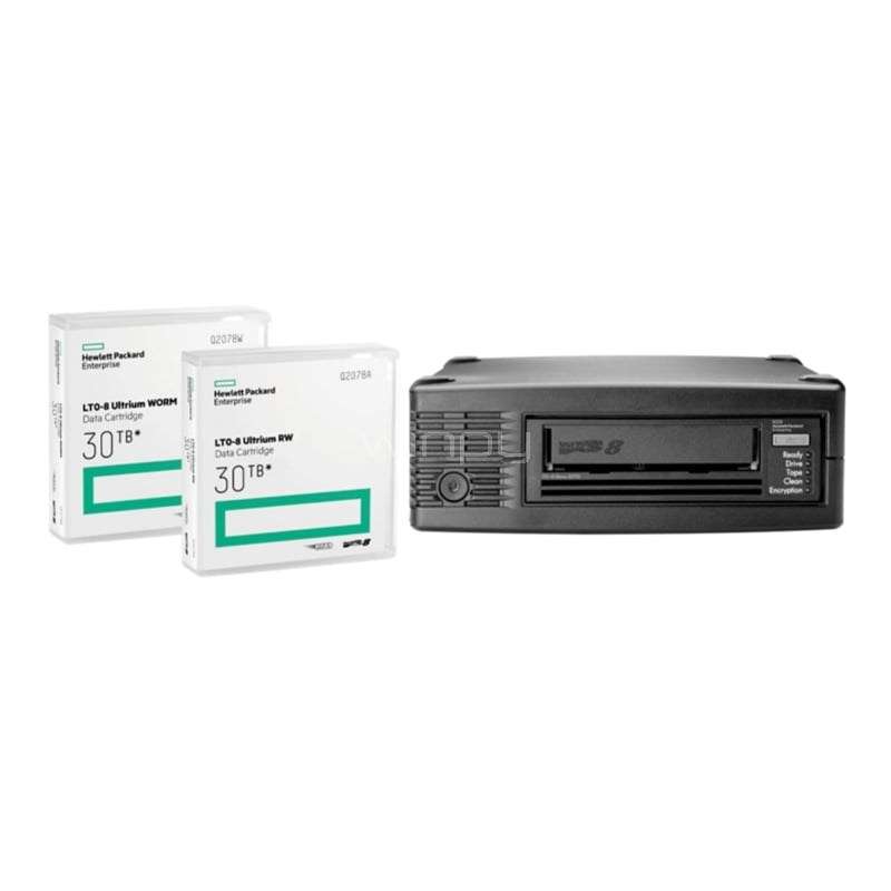 Unidad de Cinta Externa HPE StoreEver LTO-8 Ultrium 30750