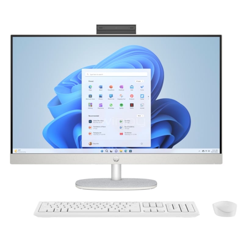 All in One HP 27-cr0010la de 27“ (Ryzen 7 7730U, 8GB RAM, 512GB SSD, Win11)