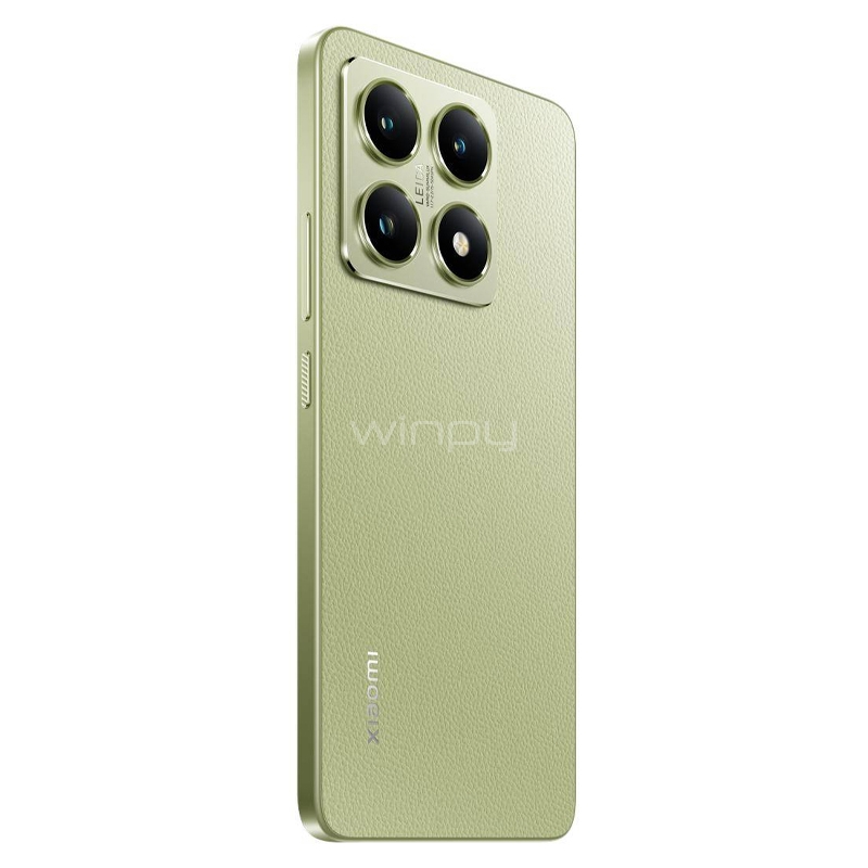 Celular Xiaomi 14T EU de 6.67“ (OctaCore, 12GB RAM, 512GB Internos, Lemon Green)