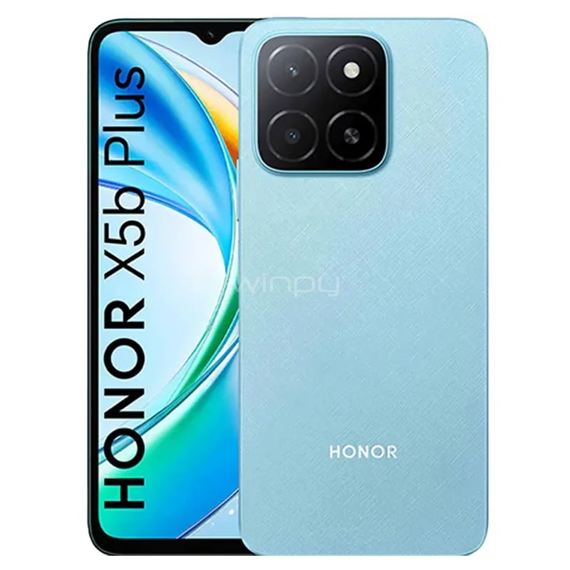 Celular Honor X5b Plus de 6.5“ (OctaCore, 4GB RAM, 256GB Internos, Celeste)
