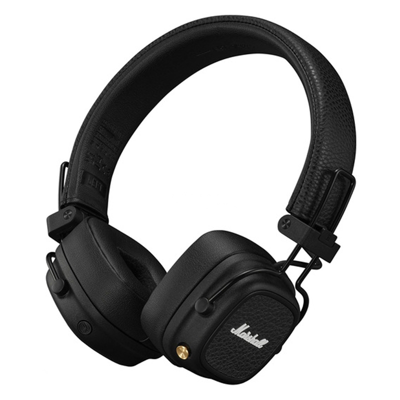 Audífonos Inalámbricos Marshall Major V (Bluetooth/3.5mm, Botón M, Negro)