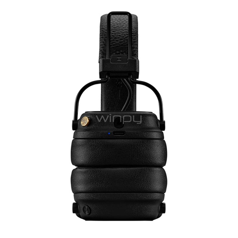 Audífonos Inalámbricos Marshall Major V (Bluetooth/3.5mm, Botón M, Negro)