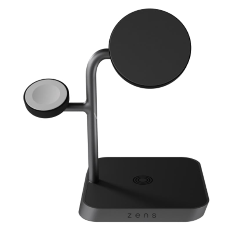 Cargador 3 en 1 Zens Office Charger Pro 3 (Qi2, 25W, Negro)