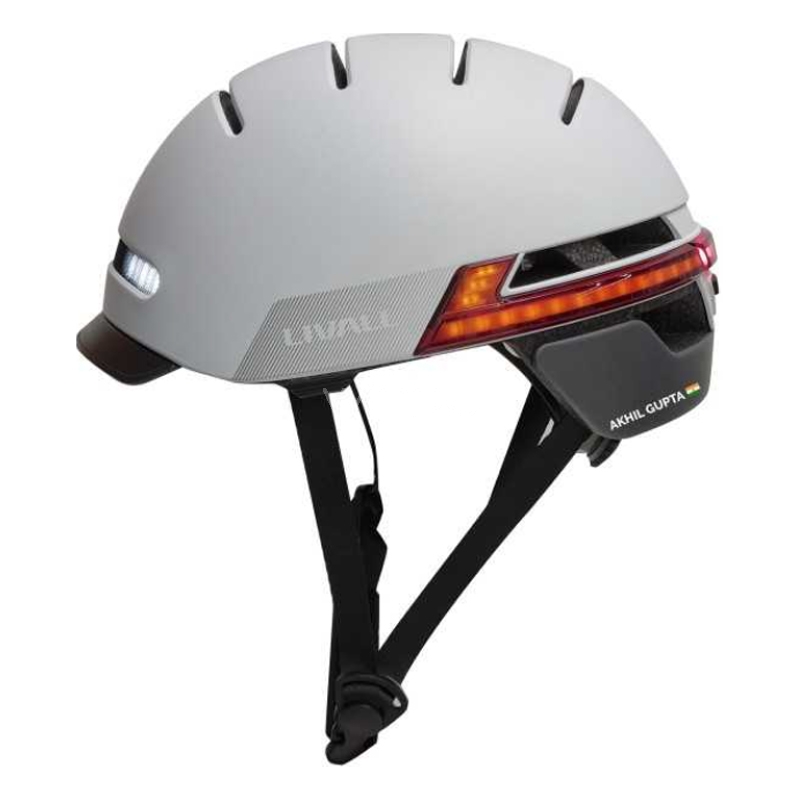 Casco Inteligente Livall BH51M NEO LED (Talla M, Gris)