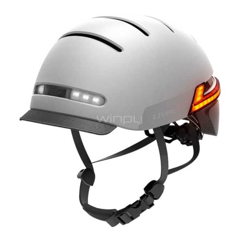 Casco Inteligente Livall BH51M NEO LED (Talla M, Gris)