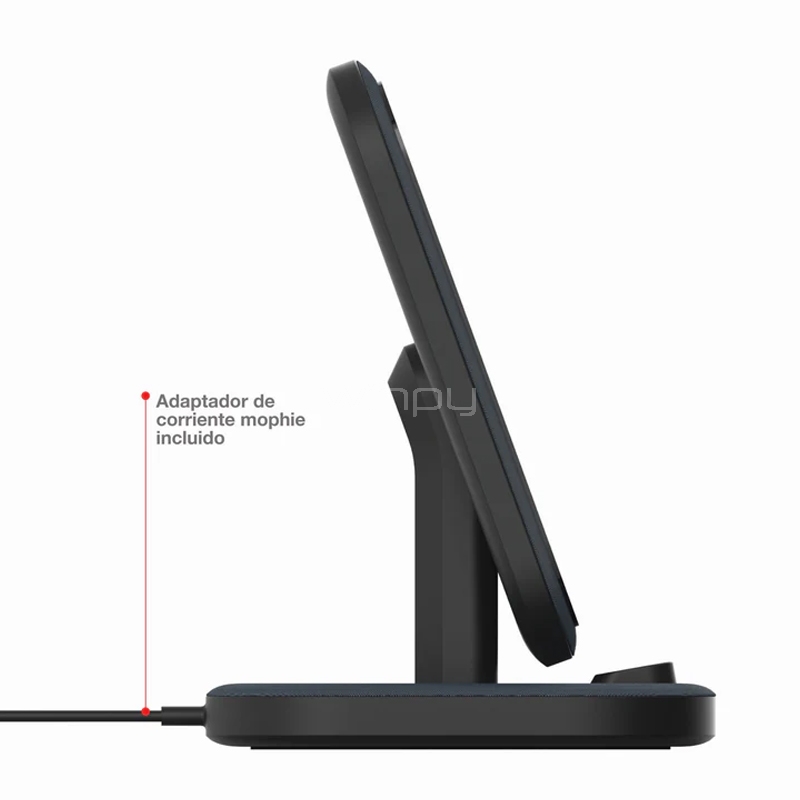 Soporte de Carga Magnético Mophie Universal (15W, Negro)