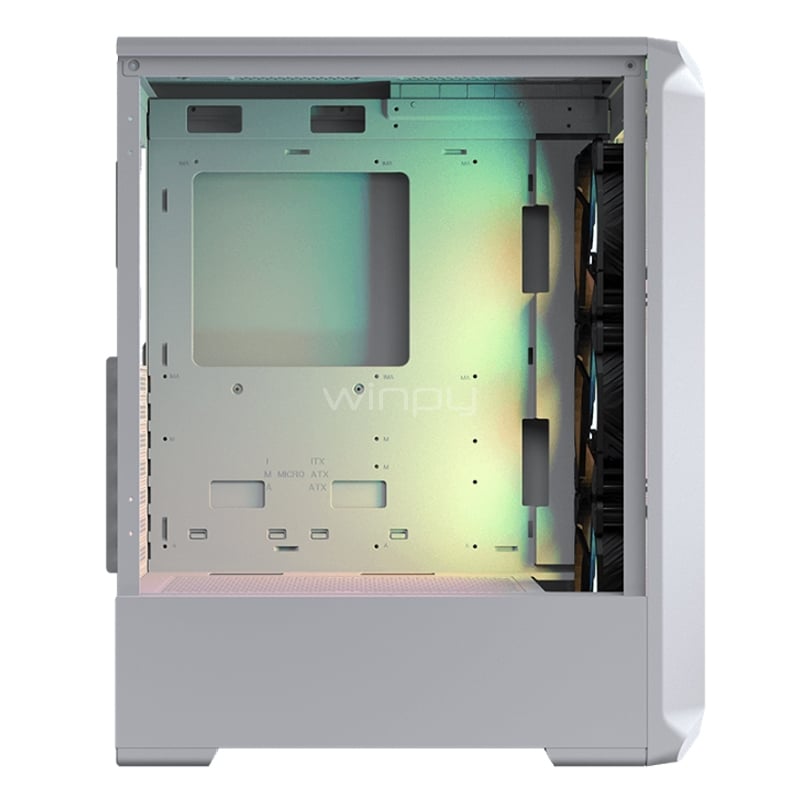 Gabinete Gamer Cougar Archon 2 RGB (ATX, Vidrio Templado, 3 Ventiladores ARGB, Blanco)