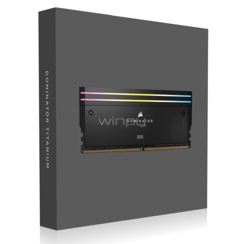 Kit de Memoria RAM Corsair Dominator Titanium RGB de 96GB