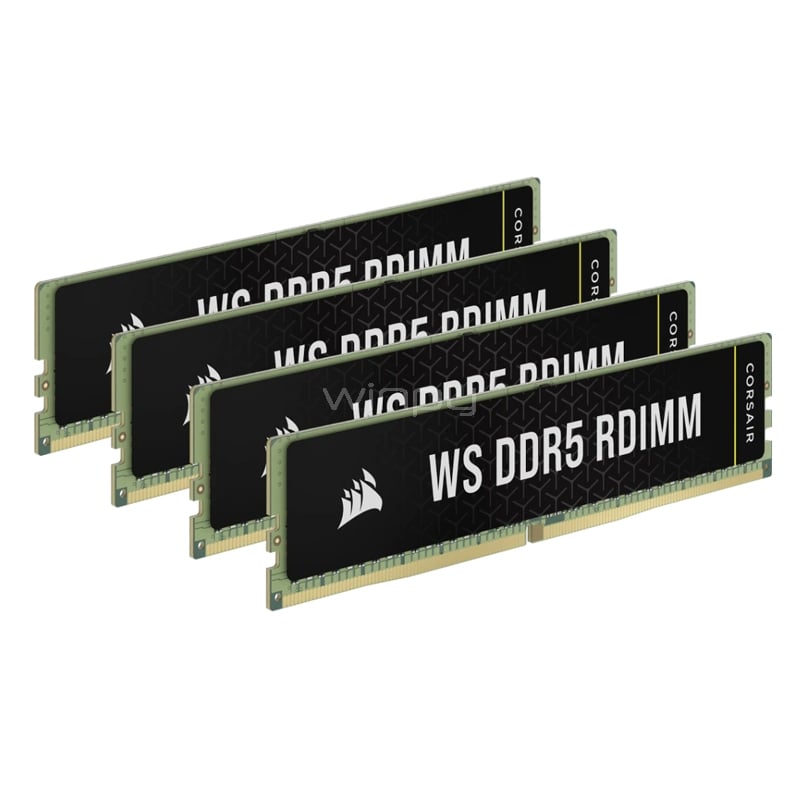 Kit de Memoria RAM Corsair WS de 64GB (4 x 16GB, DDR5, 5600MHz, CL40, EXPO/ XMP, DIMM)