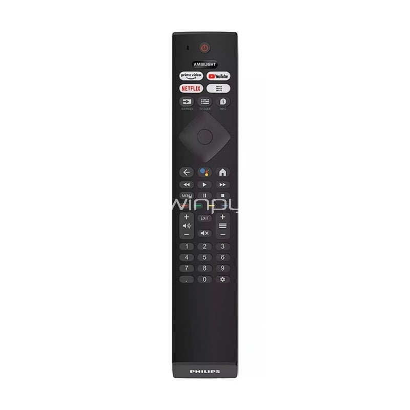 Televisor Philips Smart TV AmbiLight de 55“ (LED, 4K, HDR10+, HDMI+Wi-Fi, Google TV)