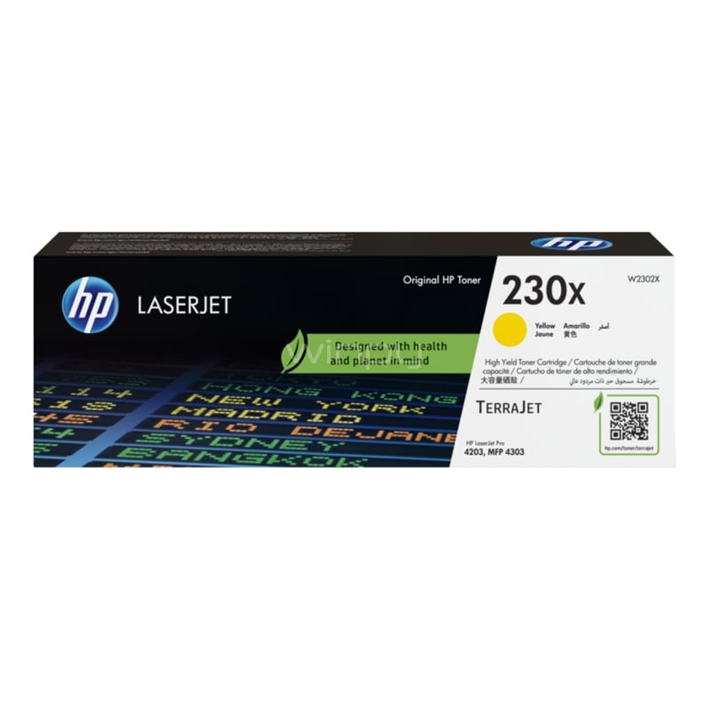 Tóner Original Hp LaserJet 230X (5.500 págs, Amarillo)