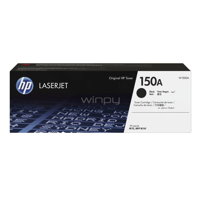 Tóner Original HP 150A LaserJet (975 páginas, Negro)