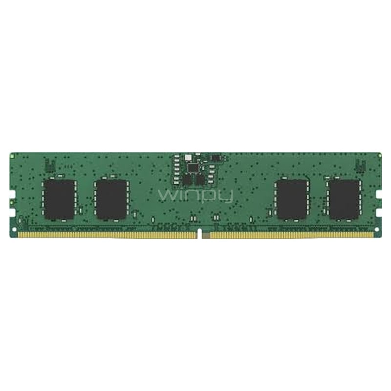Memoria RAM Kingston de 8GB (DDR5, 5600MHz, CL46, DIMM)