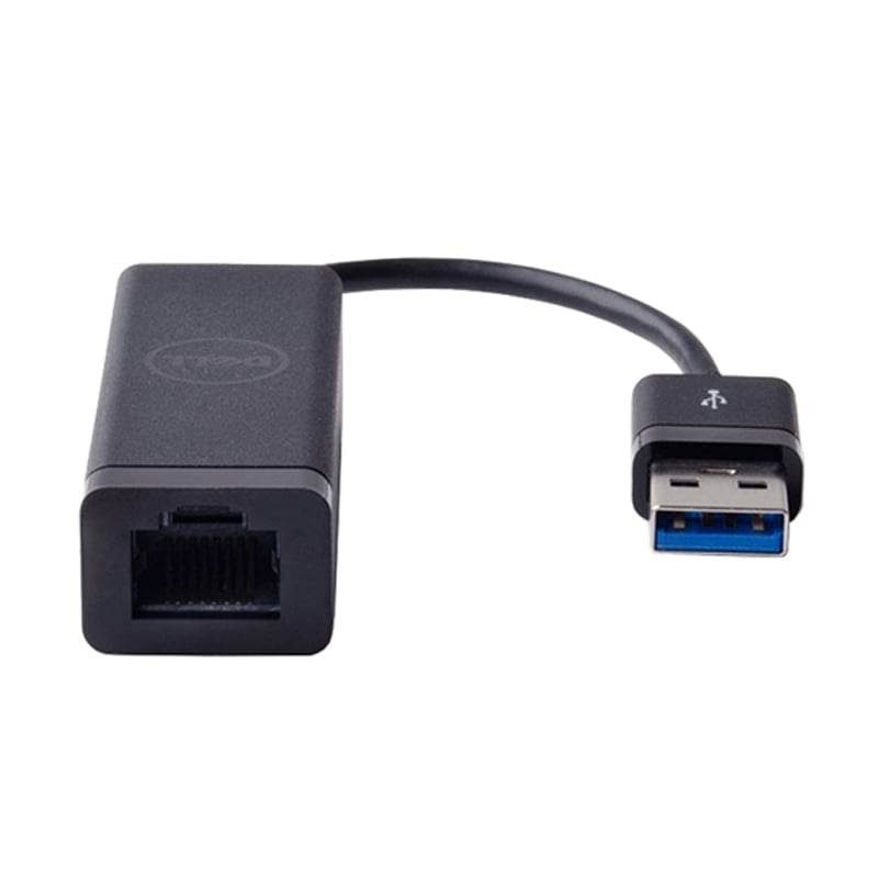 Adaptador de Red Dell USB 3.0 a Ethernet (1000Mbit/s, Negro)