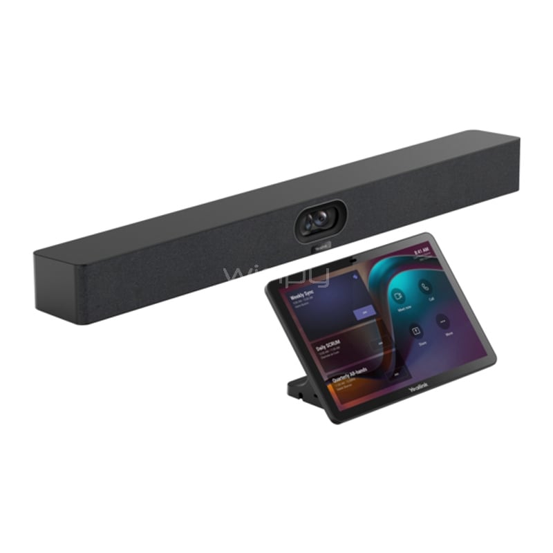 Sistema Videoconferencia Yealink A40-031 (Wi-Fi/ Bluetooth, 4K UHD, Pantalla Táctil CTP25)