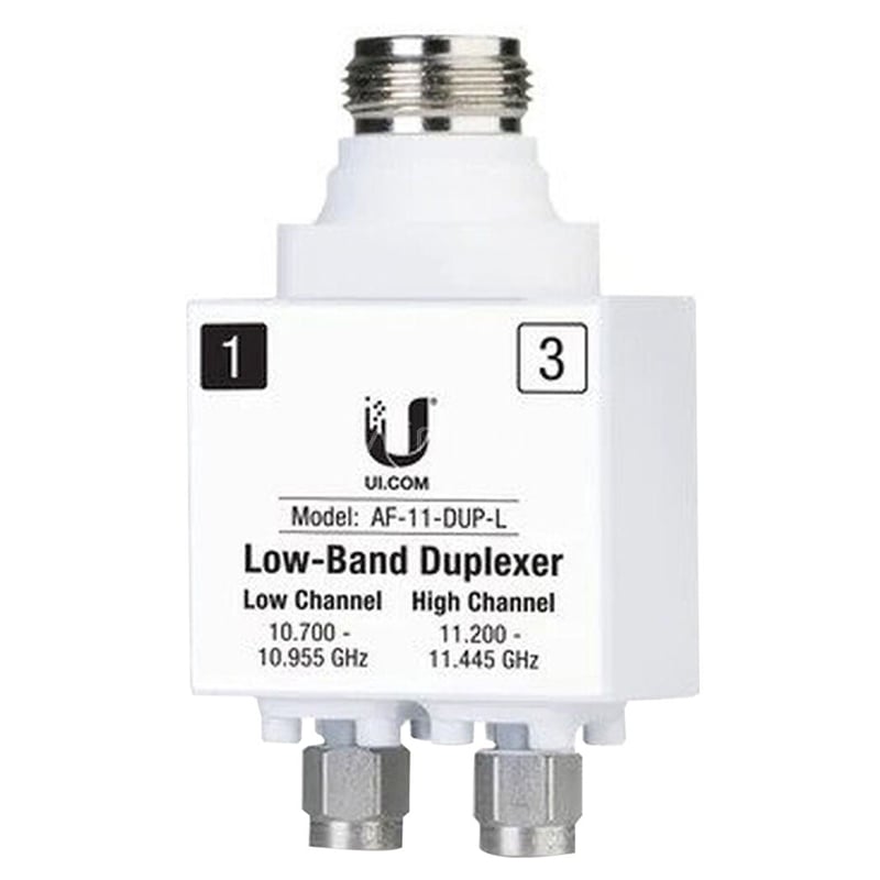 Duplexor Ubiquiti para airFiber 11 (Banda Estrecha, 10.7/ 10.9 GHz)