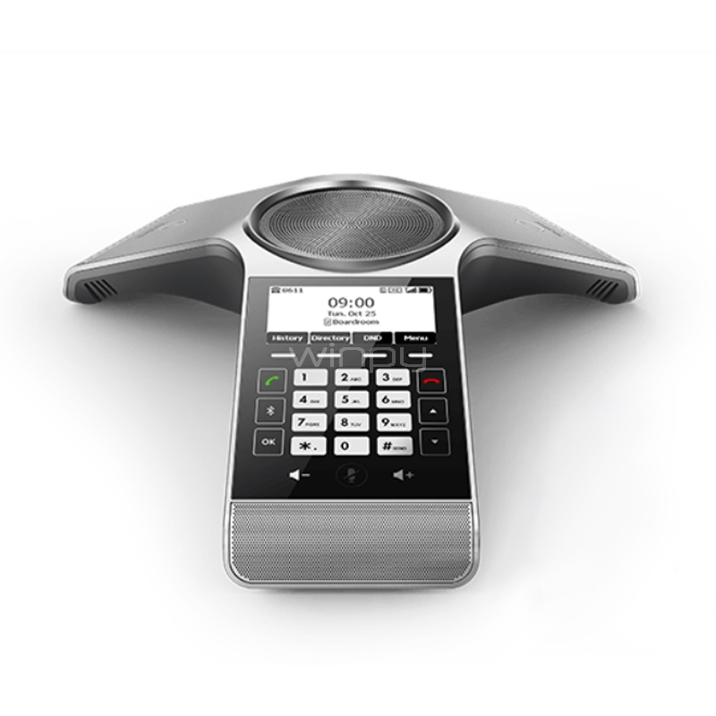 Teléfono IP Audioconferencia Yealink CP930W (Pantalla Táctil, Bluetooth, DECT, Matriz de 3 micrófonos)