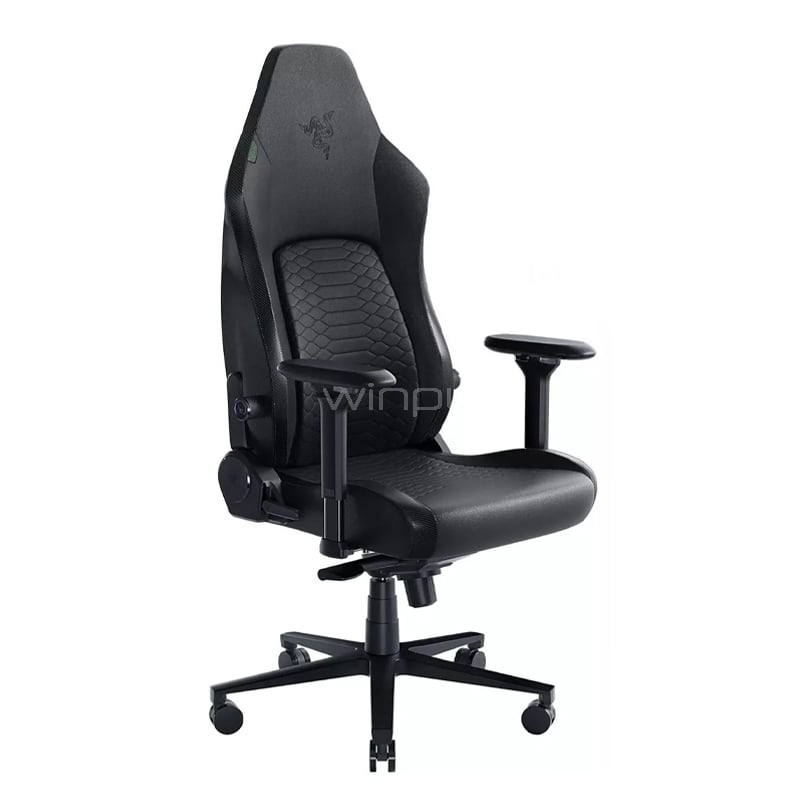 Silla Gamer Razer Iskur V2 (Ajustable, Reposabrazos 4D, hasta 136 Kg, Negro)