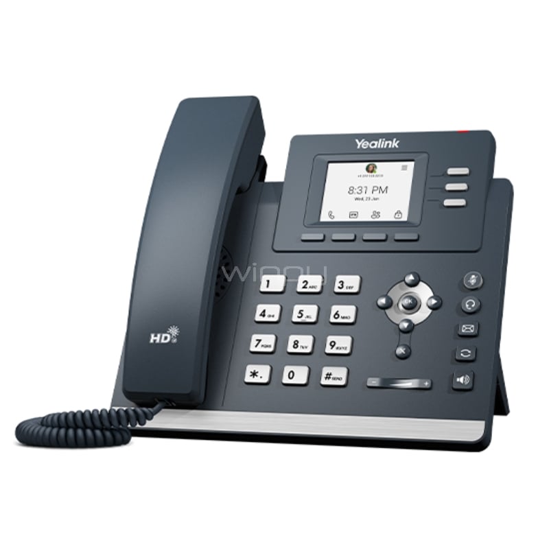 Teléfono Yealink MP52 para Teams (Pantalla de 2.4“, Voz HD, PoE, Android 9)