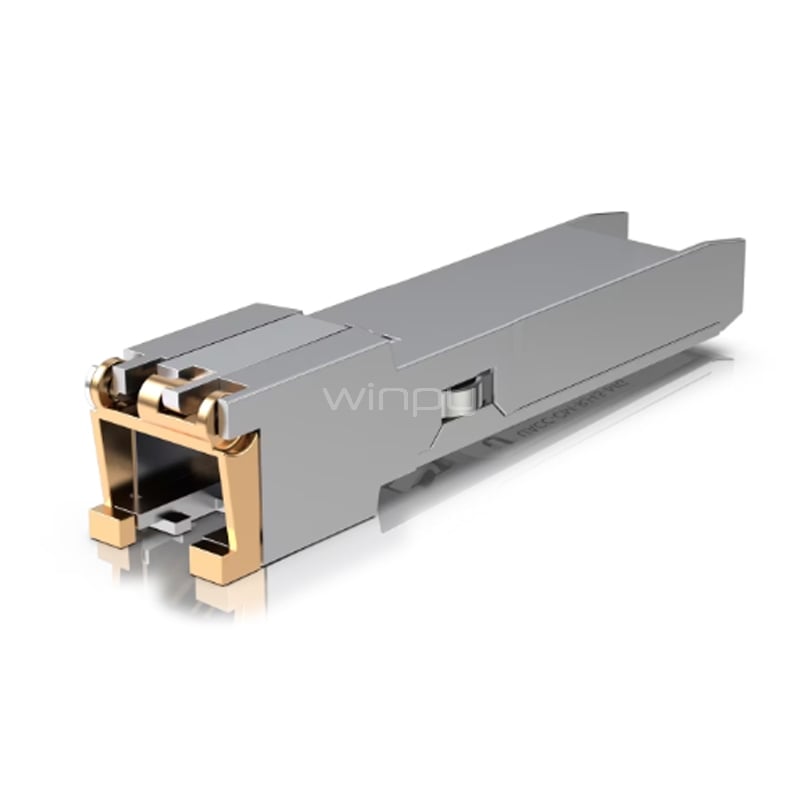 Módulo Transceptor Ubiquiti SFP+ a RJ45 (10G, Cat6a hasta 100m)