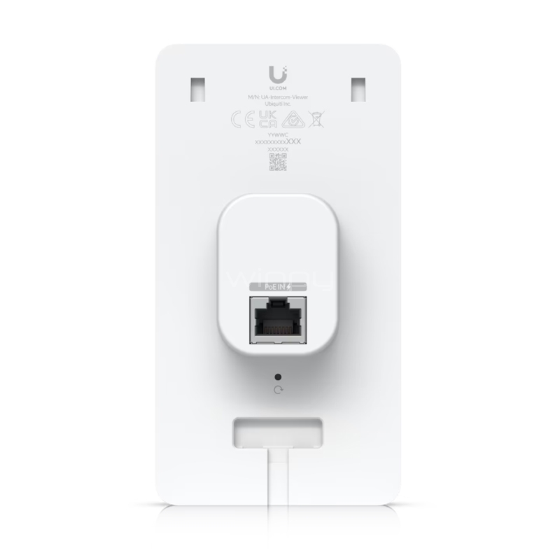 Pantalla de Puerta Ubiquiti de 5“ para Intercom Reader Pro (Acceso Remoto, Micrófono y Altavoz)