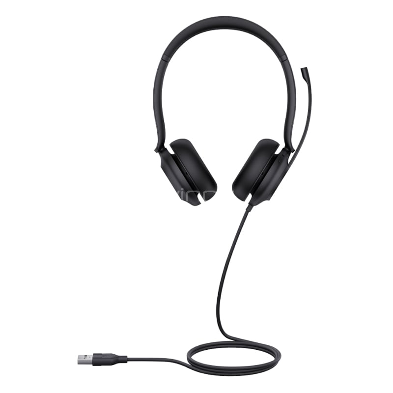 Audífonos Yealink UH35 Dual Teams (USB, Cancelación de ruido, EQ Dinámico)