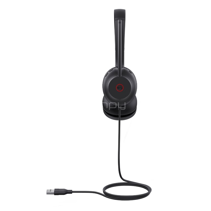 Audífonos Yealink UH35 Dual Teams (USB, Cancelación de ruido, EQ Dinámico)