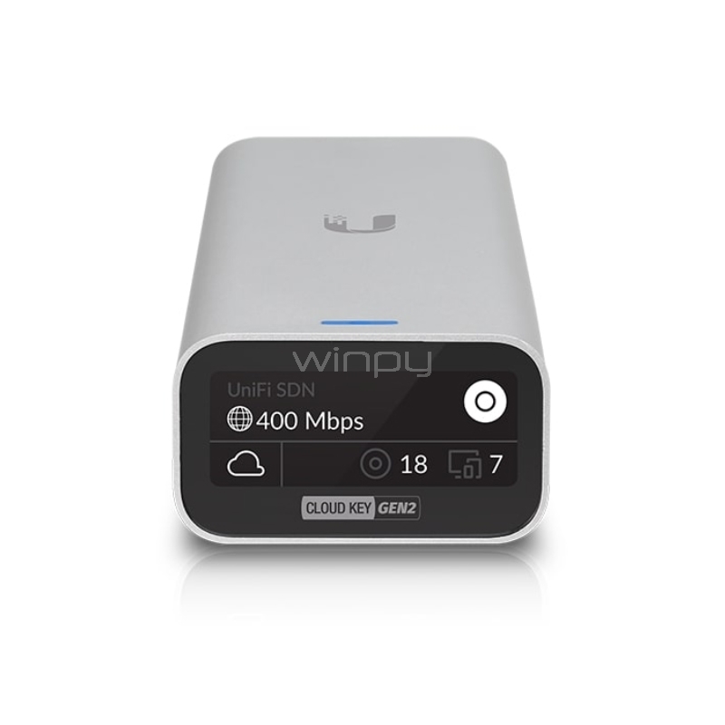 Controlador Ubiquiti UniFi Cloud Key Gen2 (Nube híbrida, 32 GB eMMC, Bluetooth)