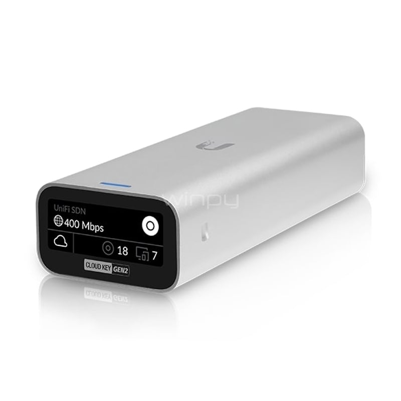 Controlador Ubiquiti UniFi Cloud Key Gen2 (Nube híbrida, 32 GB eMMC, Bluetooth)