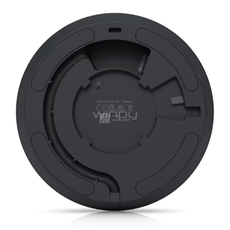 Cámara Ubiquiti AI 360 de Red (PTZ, 5MP CMOS, 2K 30 FPS, Ojo de Pez)