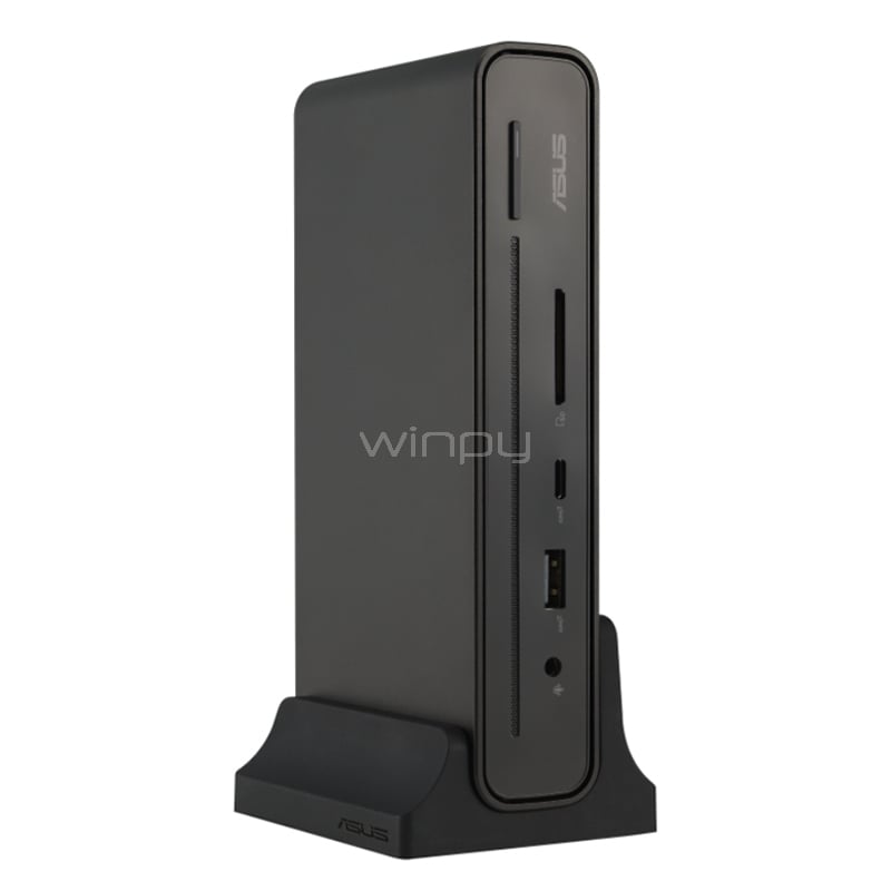 Estación de Acoplamiento Asus Dock DC300 USB-C (Triple Pantalla 4K, DisplayPort, HDMI, 90W)