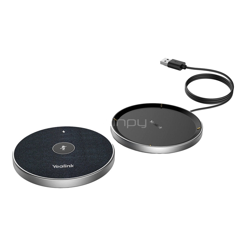 Micrófono para Videoconferencia Yealink VCM36 (Audio HD, Wi-Fi, Alcance 360°)