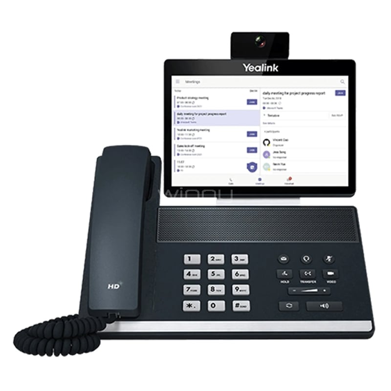 Teléfono IP Yealink VP59 (Pantalla Táctil 8“, Video 1080p, Android 7.1, Wi-Fi/Bluetooth)