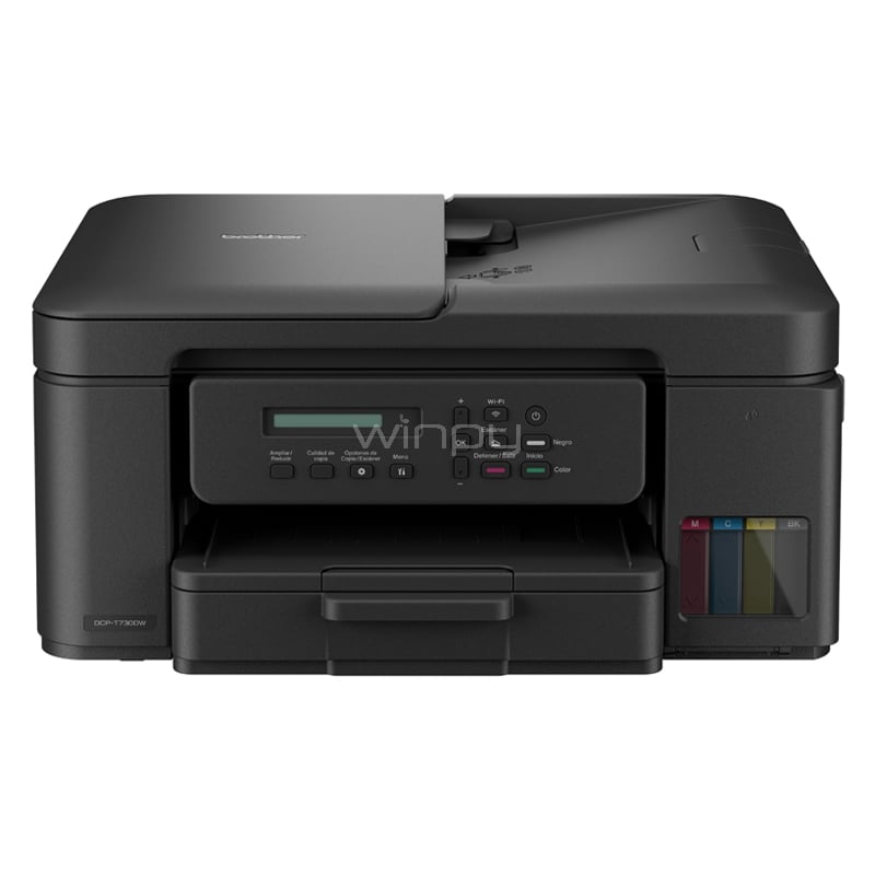 Multifuncional Brother DCP-T730DW (Tinta Color, ADF, 27ppm, 1200dpi, Wi-Fi/USB)