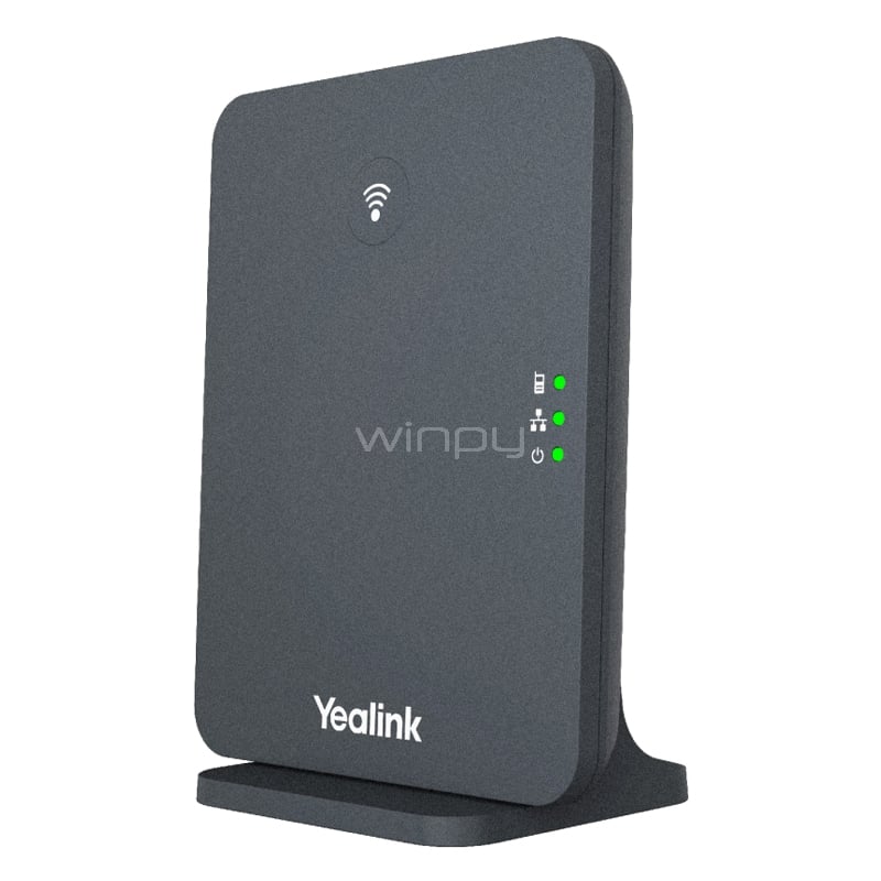 Estación DECT IP Yealink W70B (10 cuentas SIP diferentes, cifrado TLS/ SRTP)