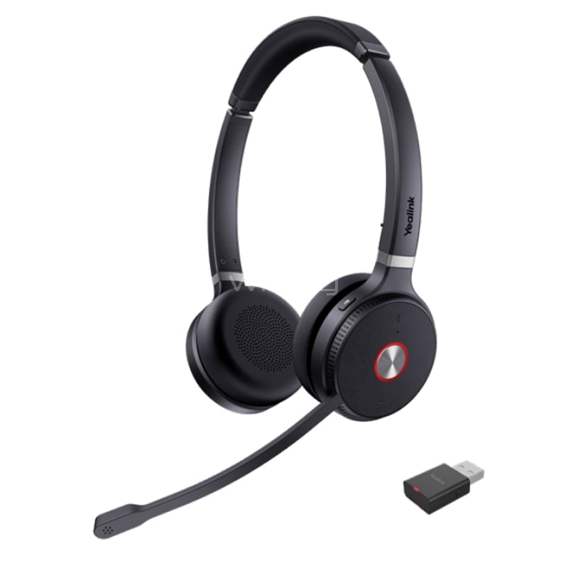 Audífonos Inalámbricos Yealink WH62 Dual UC (DECT, Dongle USB)