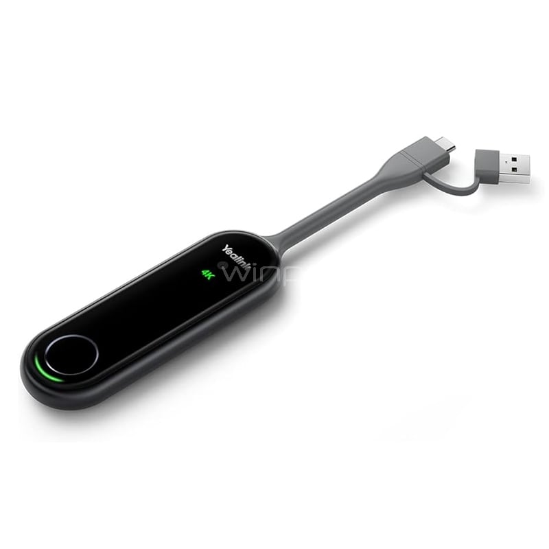 Presentador Inalámbrico Yealink para Videoconferencia (4K UHD, Wi-Fi/ Bluetooth)