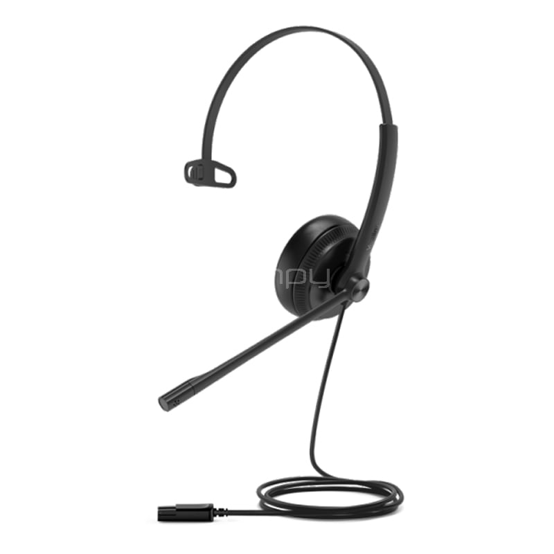 Audífono Yealink YHS34 Mono (Conector RJ9, QD)
