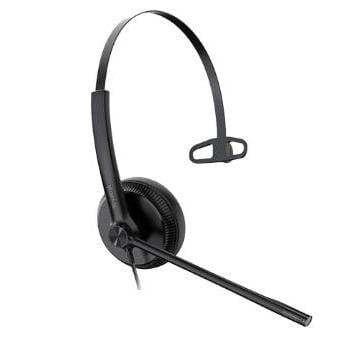 Audífono Yealink YHS34 Mono (Conector RJ9, QD)