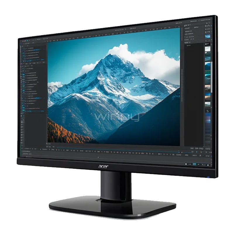 Monitor Acer KB272 EBI de 27“ (IPS, Full HD, HDMI+VGA, FreeSync, VESA)
