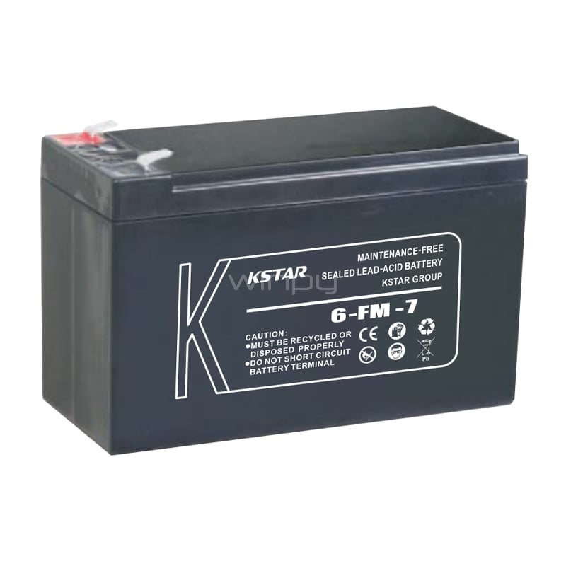 Batería KSTAR 6-FM-7 (12V/ 7Ah)