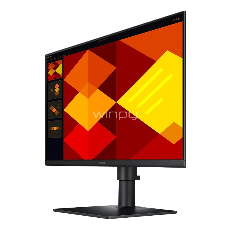 Monitor Samsung S40GD de 24“ (IPS, Full HD, 100Hz, DP+HDMI, Pivot)