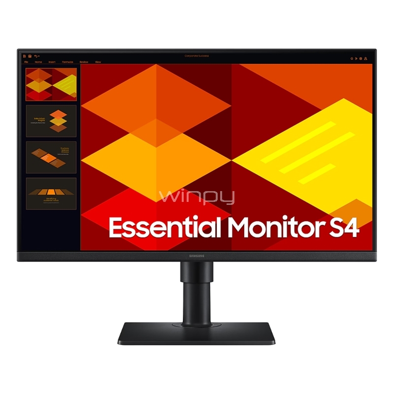 Monitor Samsung S40GD de 24“ (IPS, Full HD, 100Hz, DP+HDMI, Pivot)