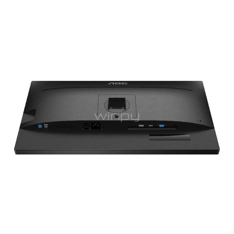 Monitor AOC 24P2U de 23.8“ (IPS, Full HD, 75Hz, DP+HDMI+VGA, Pivot)