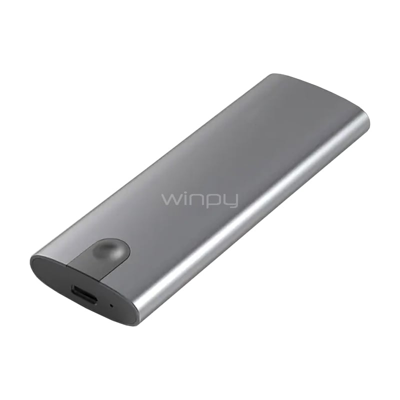 Cofre para unidades NVMe/M.2 ULink USB-C (hasta 10Gbps, Aluminio)