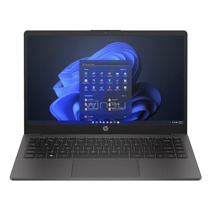 Notebook HP 240 G10 de 14“ (i5-1335U, 8GB RAM, 512GB SSD, Win11 Pro)