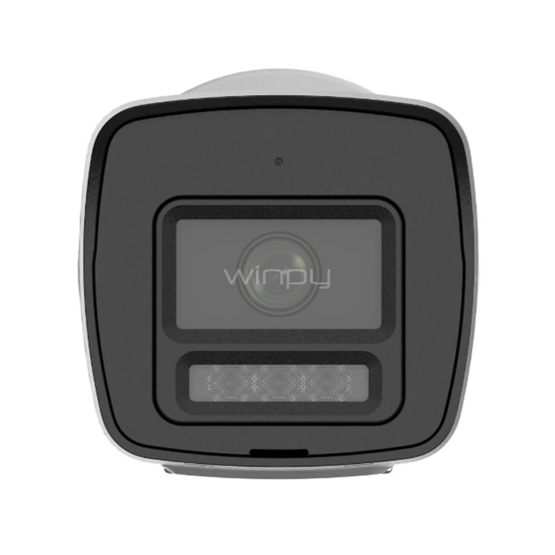 Cámara Bullet Hikvision Smart Hybrid Light (4MP CMOS, Fixed, H.265+, Ethernet, PoE, IP67)