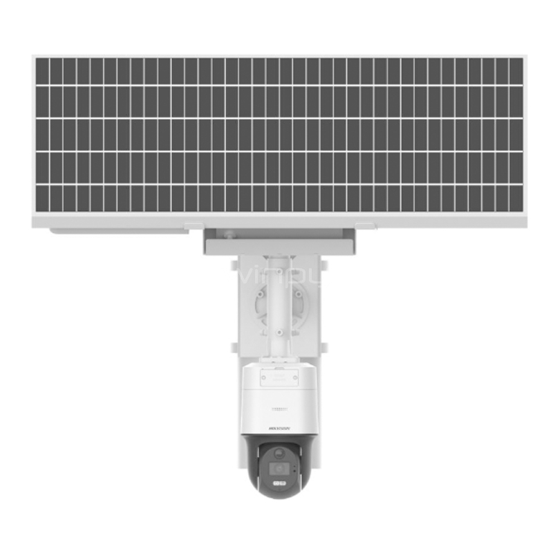 Cámara de Seguridad PT Hikvision con Energía Solar 40W (4MP CMOS, 4G/LTE, IP65)